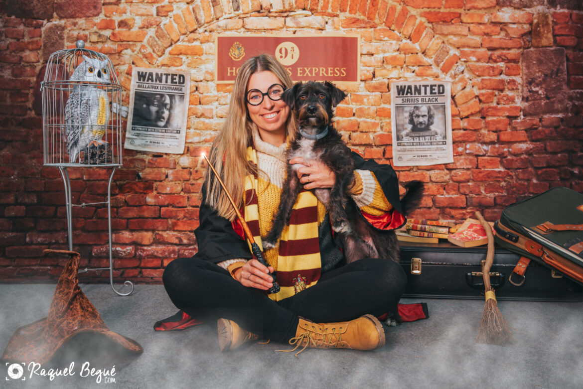 Sesi N Harry Potter Con Perro Raquelbegu Blog Sesiones De Fotos